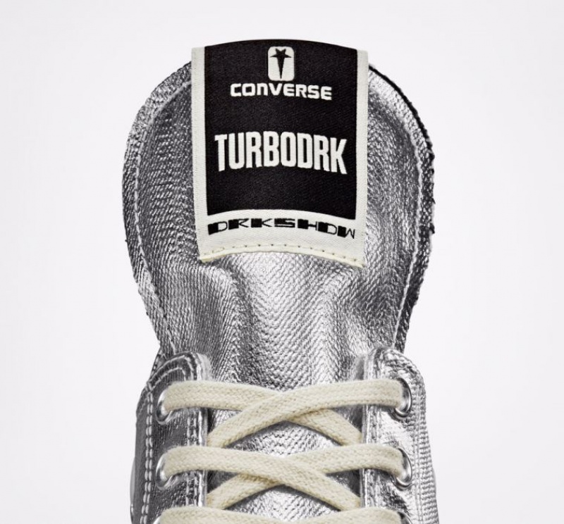 Tenis Converse Turbodrk Chuck 70 Bajos Hombre Plateadas | COLOMBIA P0645K