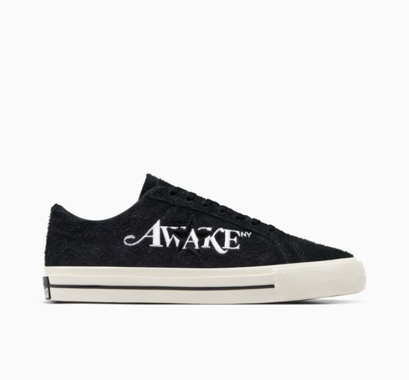 Tenis Converse X Awake NY One Star Pro Bajos Mujer Negras | COLOMBIA P9370T