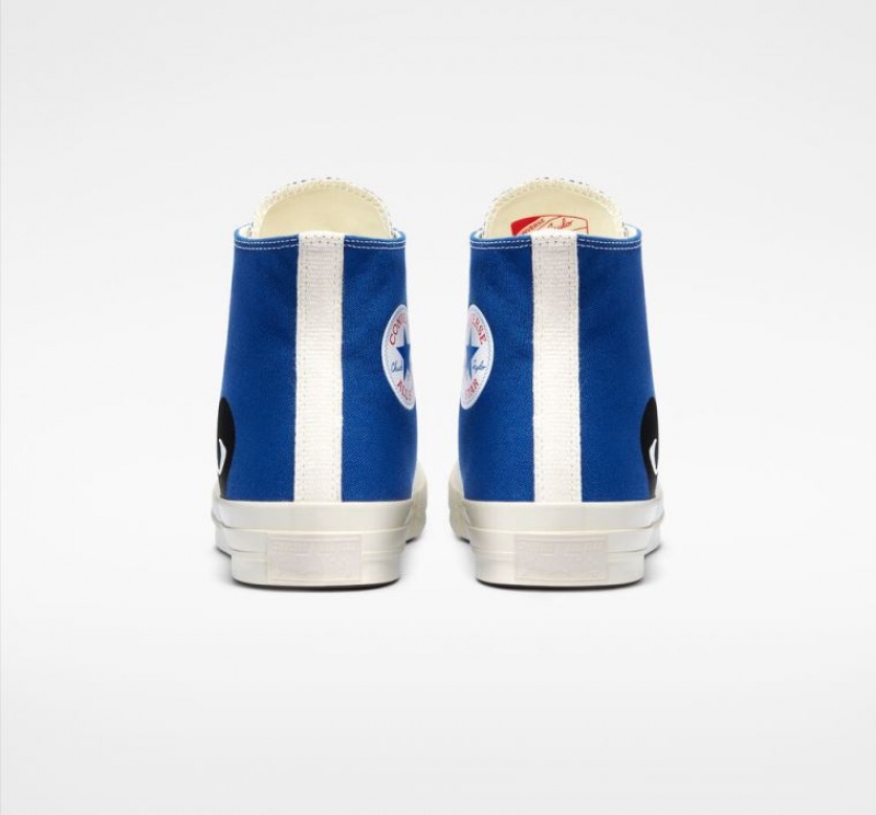 Tenis Converse X Comme Des Garçons Play Chuck 70 Altos Hombre Azules | COLOMBIA F2684J