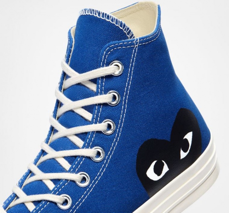 Tenis Converse X Comme Des Garçons Play Chuck 70 Altos Hombre Azules | COLOMBIA F2684J