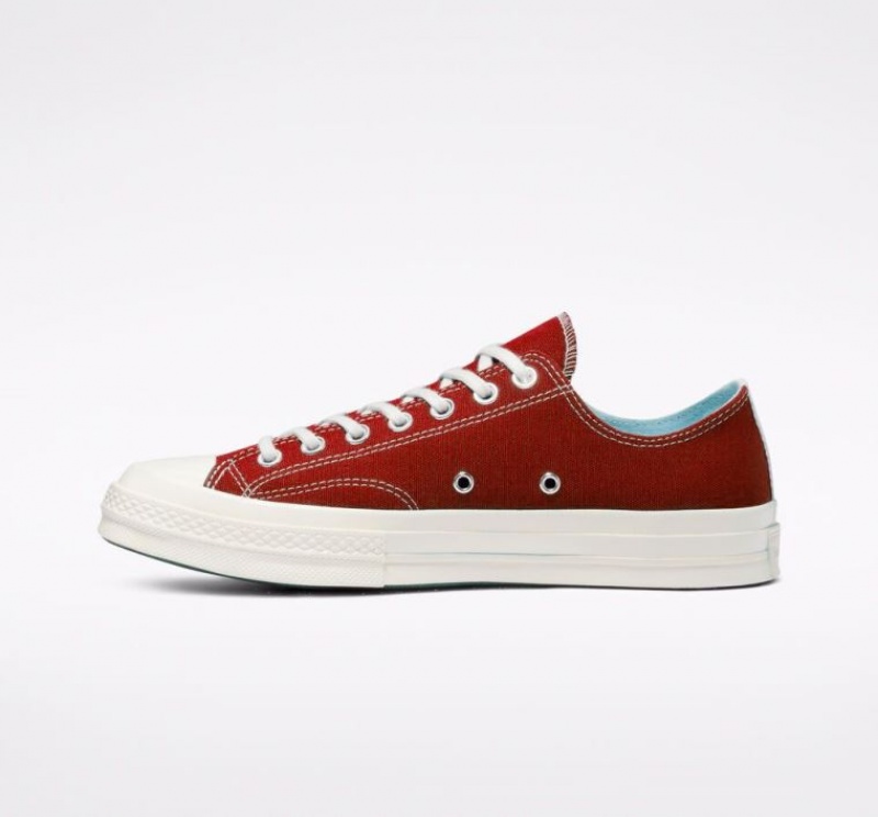 Tenis Converse X Comme Des Garçons Play Chuck 70 Bajos Hombre Rojas | COLOMBIA X6480D