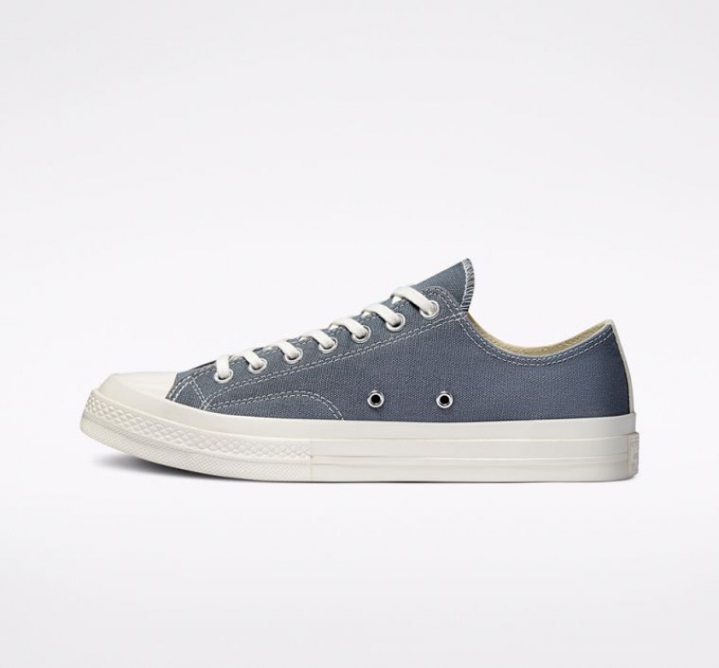 Tenis Converse X Comme Des Garçons Play Chuck 70 Bajos Hombre Gris | COLOMBIA K8051W