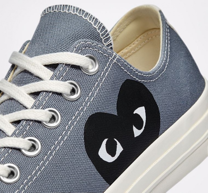 Tenis Converse X Comme Des Garçons Play Chuck 70 Bajos Hombre Gris | COLOMBIA K8051W