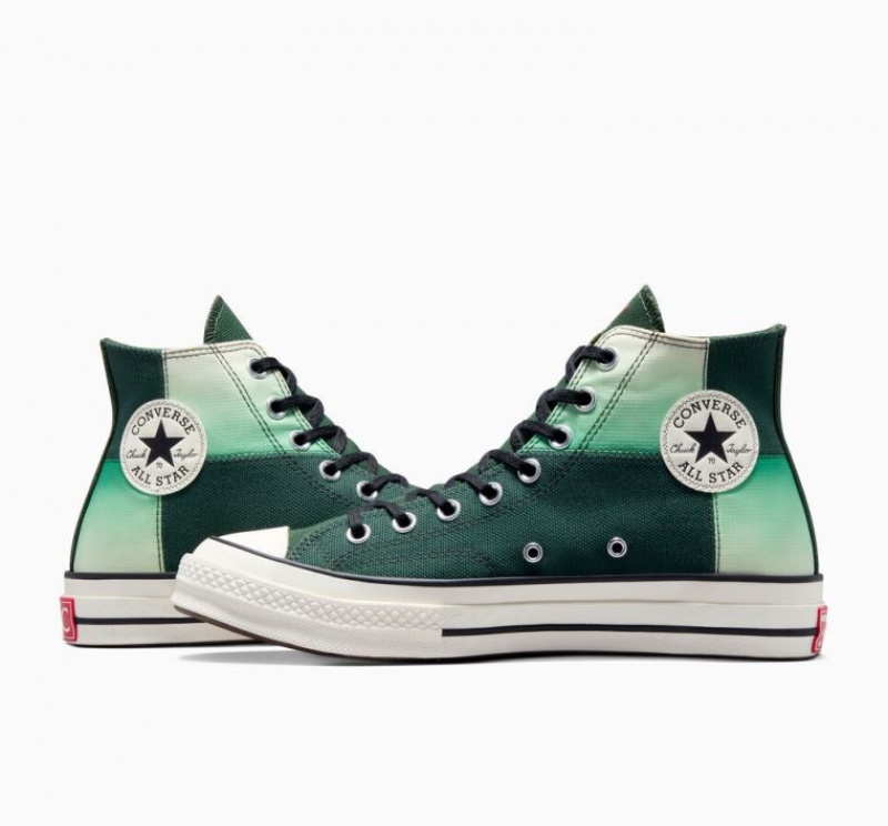 Tenis Converse X LFC Chuck 70 Altos Mujer Verde | COLOMBIA W1987O