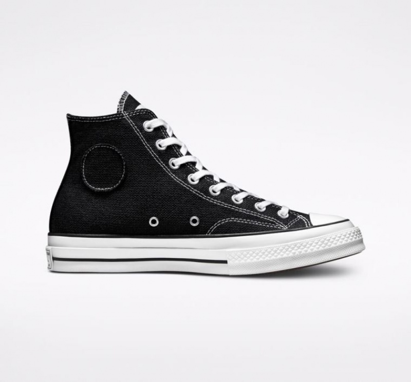 Tenis Converse X Stüssy Chuck 70 Altos Hombre Negras | COLOMBIA W3972D