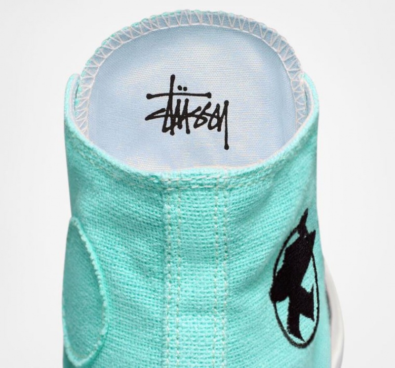 Tenis Converse X Stüssy Surfman Chuck 70 Altos Hombre Turquesa | COLOMBIA G4257O