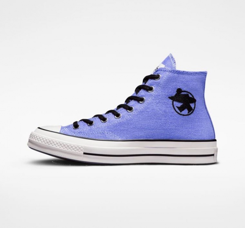 Tenis Converse X Stüssy Surfman Chuck 70 Altos Hombre Azules Claro | COLOMBIA V8653U