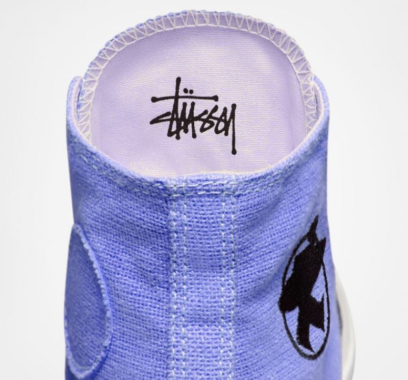 Tenis Converse X Stüssy Surfman Chuck 70 Altos Hombre Azules Claro | COLOMBIA V8653U