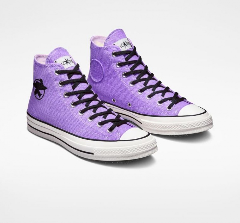 Tenis Converse X Stüssy Surfman Chuck 70 Altos Hombre Lavanda | COLOMBIA D4207V