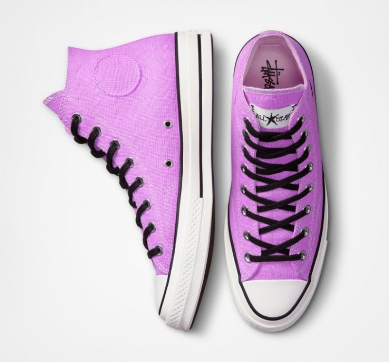 Tenis Converse X Stüssy Surfman Chuck 70 Altos Hombre Lavanda | COLOMBIA Z2103Y