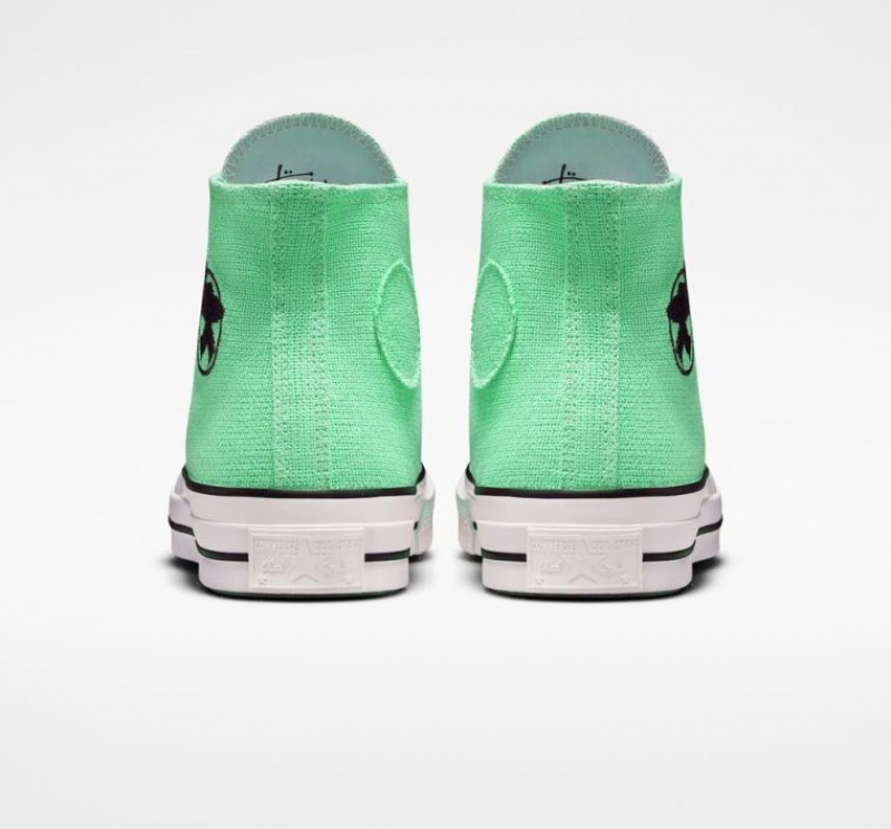 Tenis Converse X Stüssy Surfman Chuck 70 Altos Hombre Verde Claro | COLOMBIA A8915I