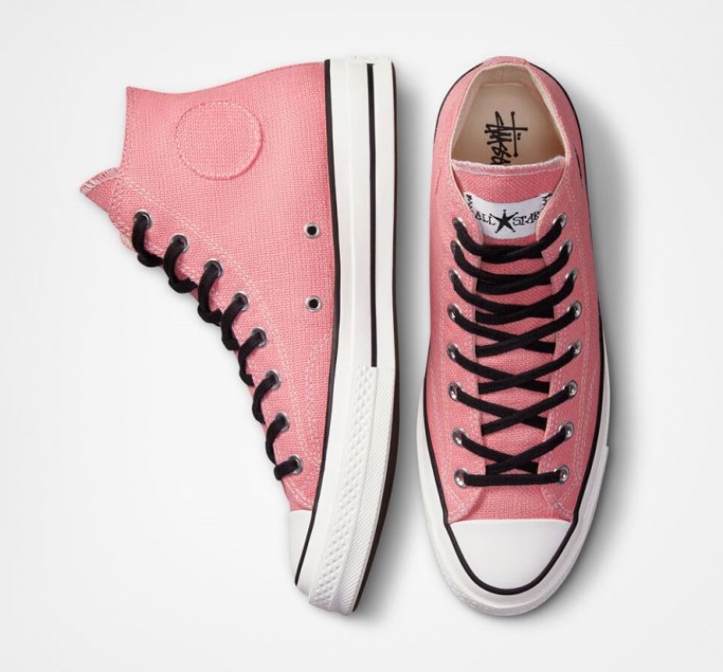 Tenis Converse X Stüssy Surfman Chuck 70 Altos Hombre Rosas | COLOMBIA E7351I