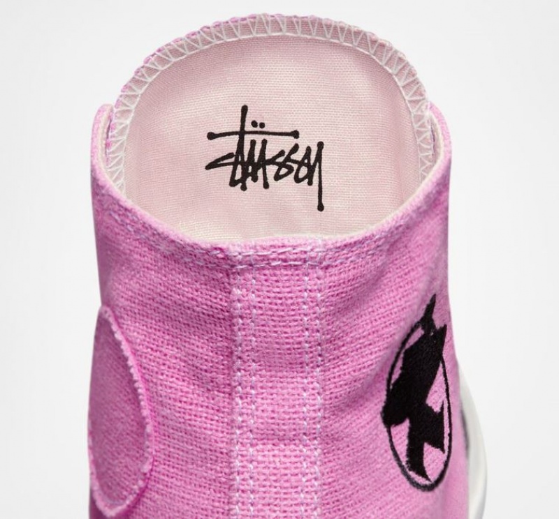 Tenis Converse X Stüssy Surfman Chuck 70 Altos Mujer Rosas | COLOMBIA Y0917E