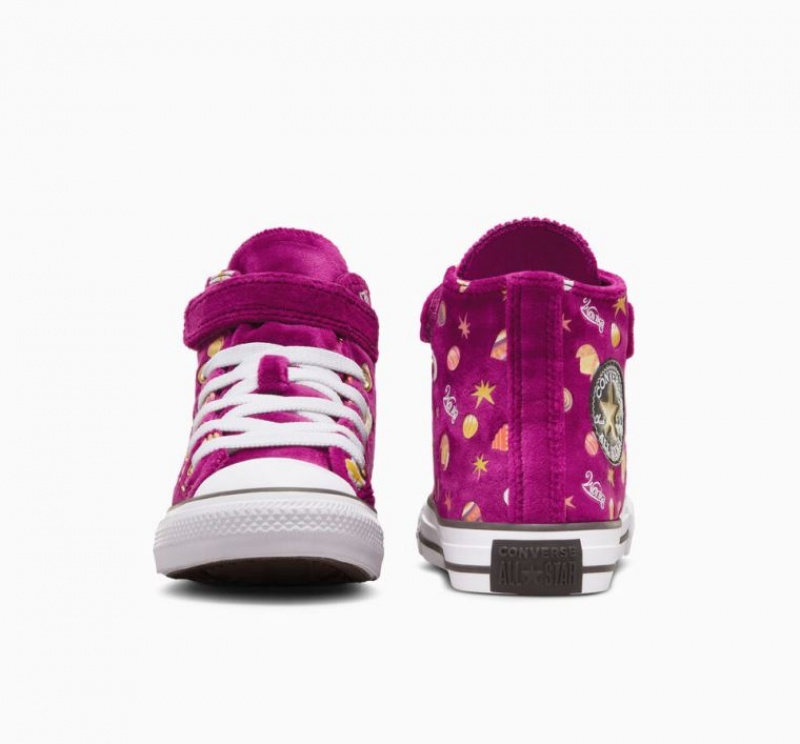 Tenis Converse X Wonka Chuck Taylor All Star Easy On Altos Niños Moradas | COLOMBIA W6092L