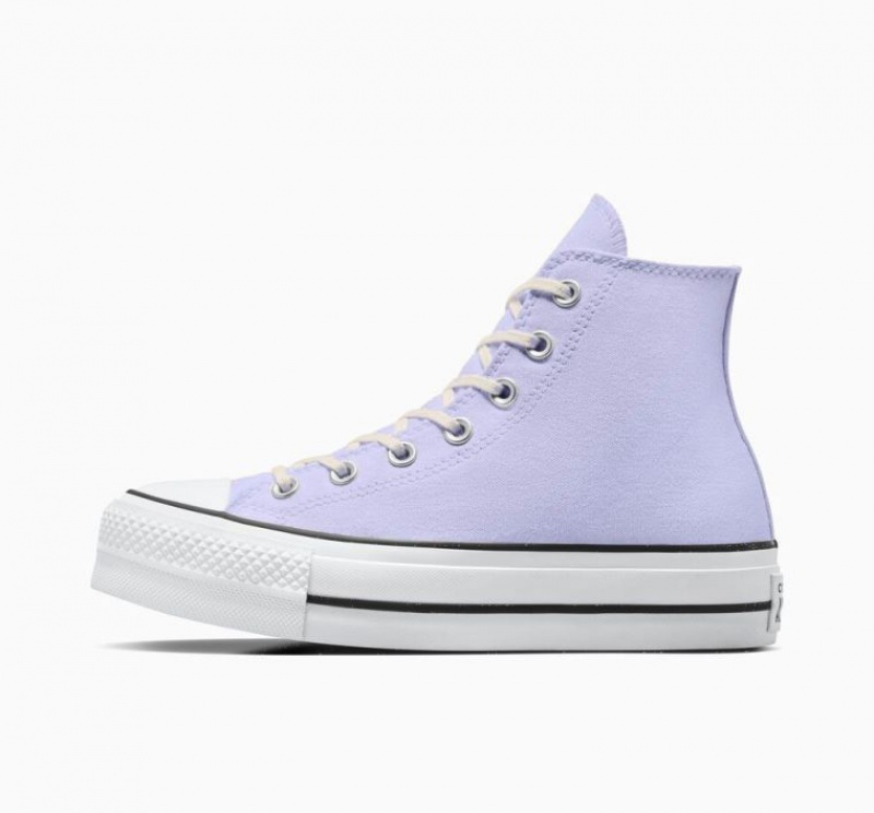 Tenis Plataforma Converse Chuck Taylor All Star Lift Mujer Azules Claro | COLOMBIA U9407E