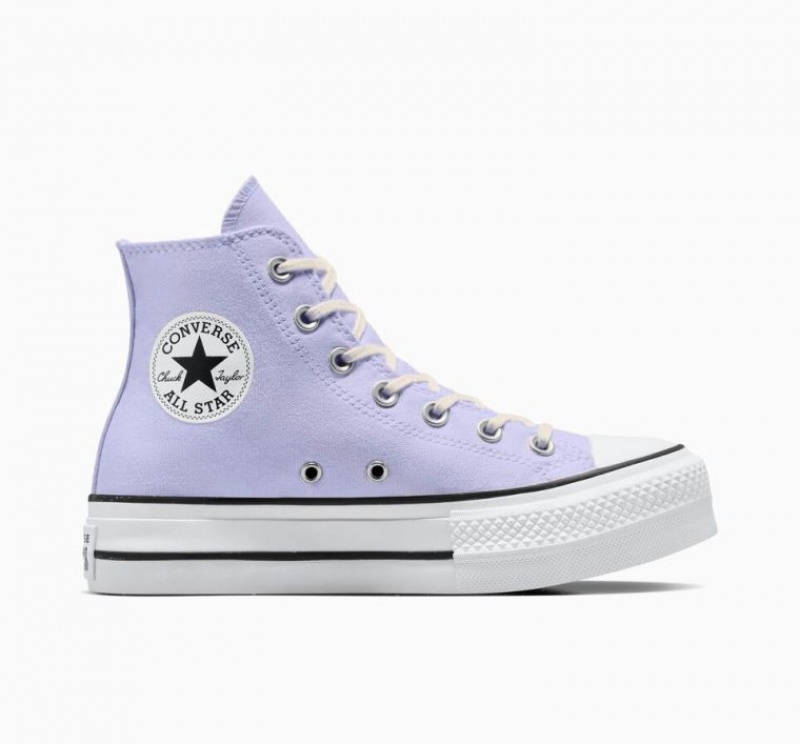 Tenis Plataforma Converse Chuck Taylor All Star Lift Mujer Azules Claro | COLOMBIA U9407E