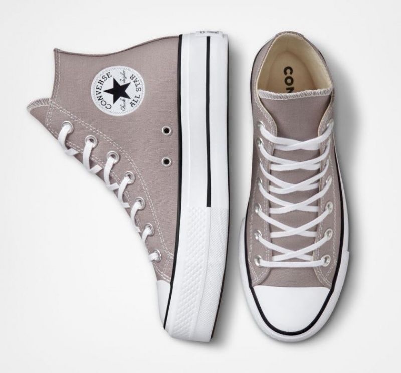 Tenis Plataforma Converse Chuck Taylor All Star Lift Mujer Moradas Claro | COLOMBIA T4910M