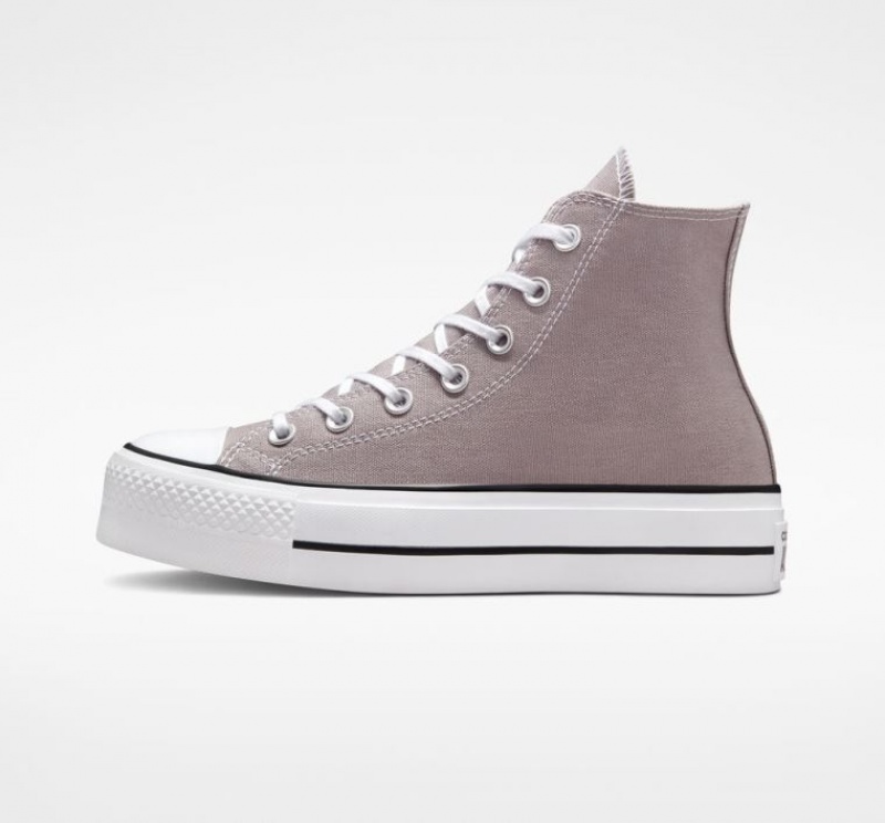 Tenis Plataforma Converse Chuck Taylor All Star Lift Mujer Moradas Claro | COLOMBIA T4910M