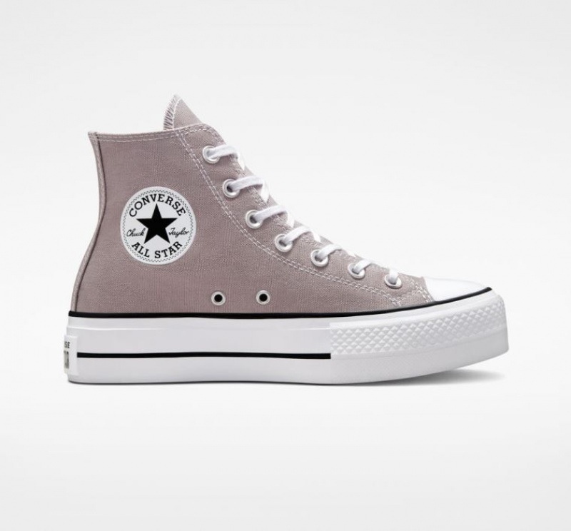 Tenis Plataforma Converse Chuck Taylor All Star Lift Mujer Moradas Claro | COLOMBIA T4910M