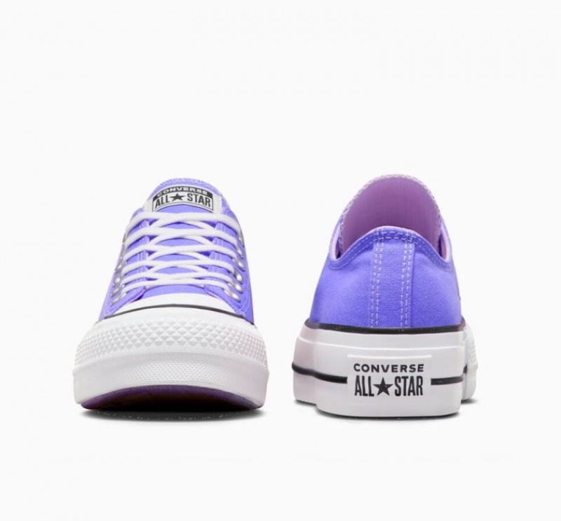 Tenis Plataforma Converse Chuck Taylor All Star Lift Mujer Azules | COLOMBIA Y6438B