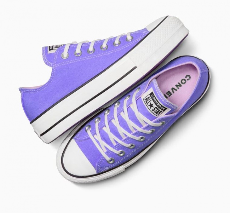 Tenis Plataforma Converse Chuck Taylor All Star Lift Mujer Azules | COLOMBIA Y6438B