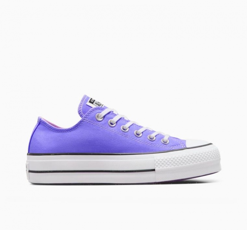 Tenis Plataforma Converse Chuck Taylor All Star Lift Mujer Azules | COLOMBIA Y6438B