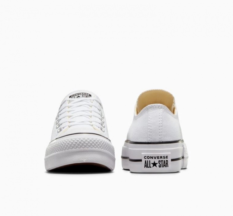 Tenis Plataforma Converse Chuck Taylor All Star Lift Mujer Blancas | COLOMBIA X1689P