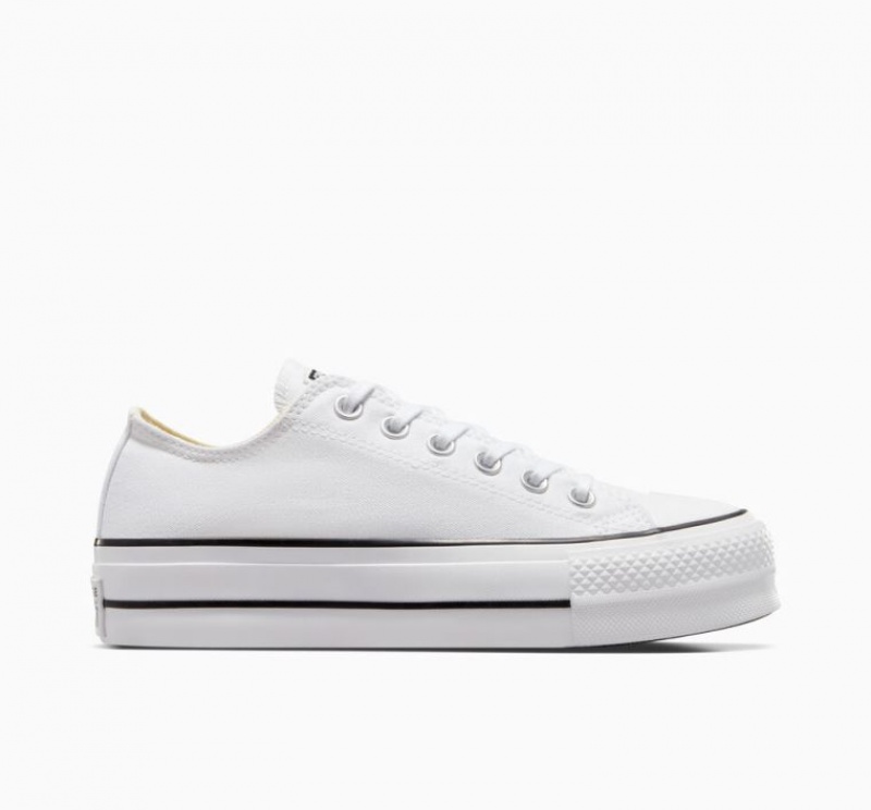 Tenis Plataforma Converse Chuck Taylor All Star Lift Mujer Blancas | COLOMBIA X1689P