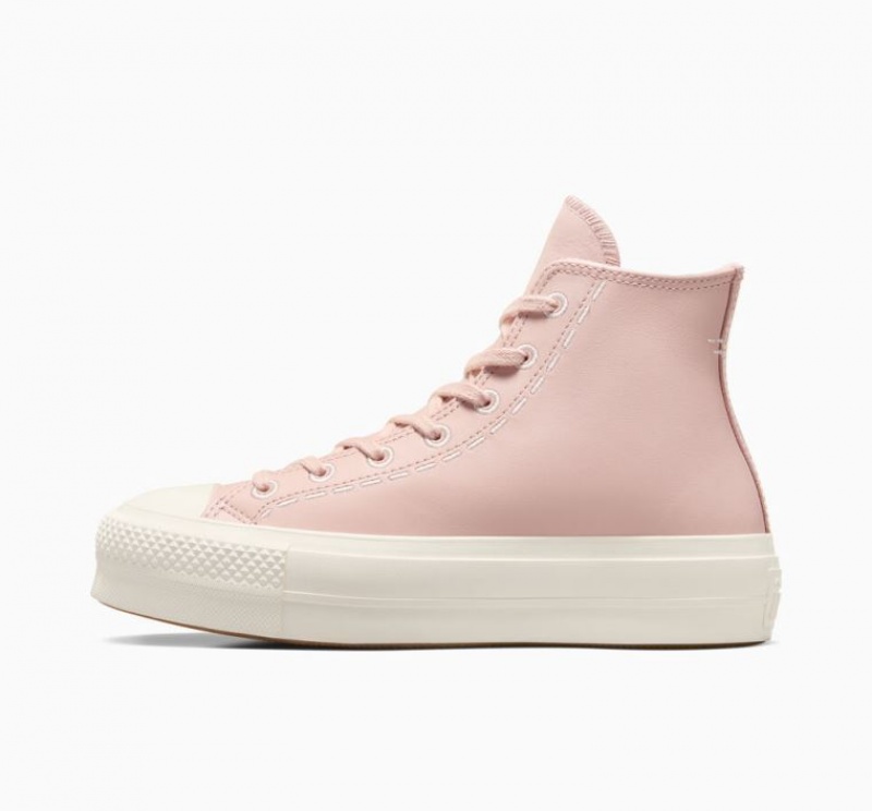 Tenis Plataforma Converse Chuck Taylor All Star Lift Bold Stitch Mujer Rosas | COLOMBIA Q9316G