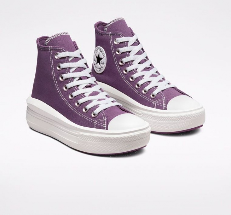 Tenis Plataforma Converse Chuck Taylor All Star Move Mujer Moradas | COLOMBIA R5692V