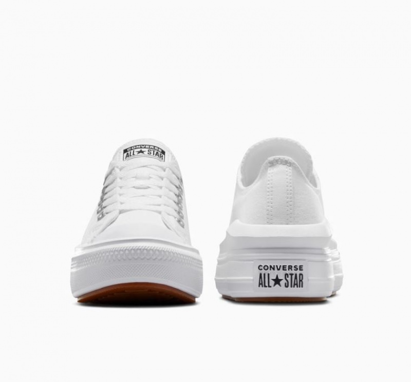 Tenis Plataforma Converse Chuck Taylor All Star Move Mujer Blancas | COLOMBIA L9425Z