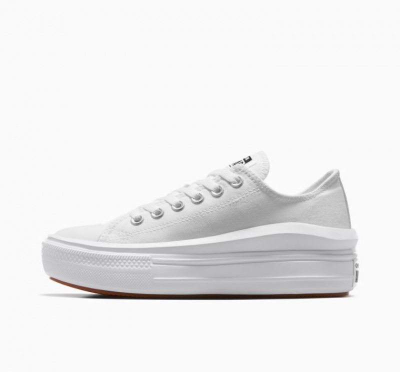 Tenis Plataforma Converse Chuck Taylor All Star Move Mujer Blancas | COLOMBIA L9425Z