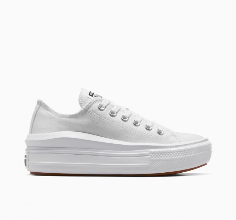 Tenis Plataforma Converse Chuck Taylor All Star Move Mujer Blancas | COLOMBIA L9425Z