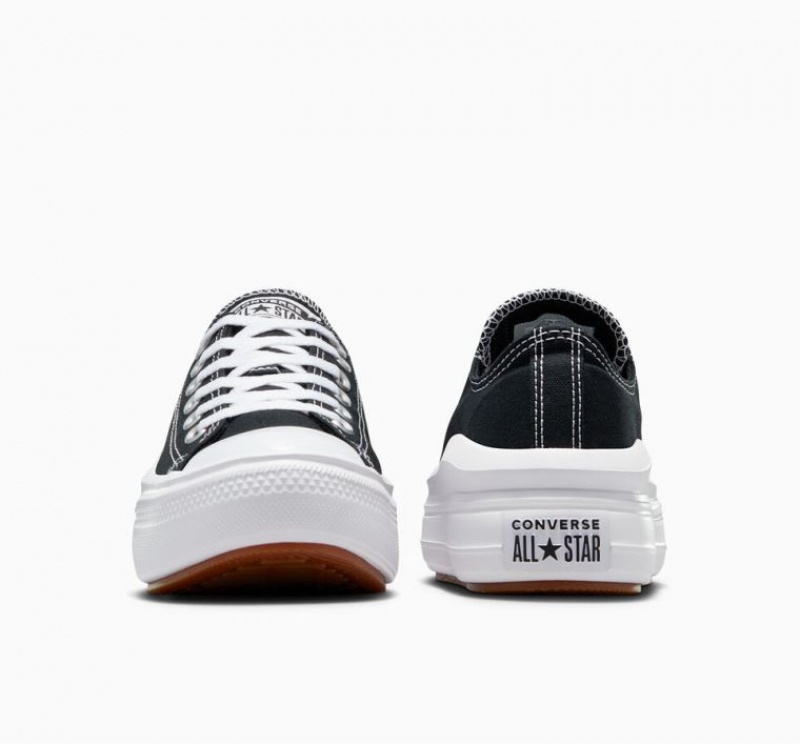 Tenis Plataforma Converse Chuck Taylor All Star Move Mujer Negras | COLOMBIA X9432I