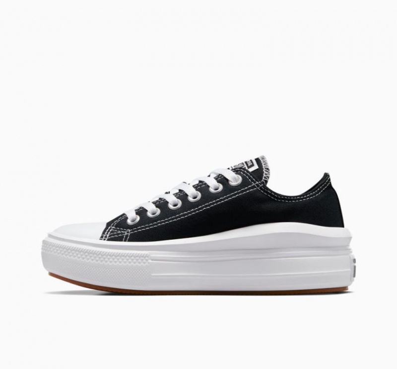 Tenis Plataforma Converse Chuck Taylor All Star Move Mujer Negras | COLOMBIA X9432I