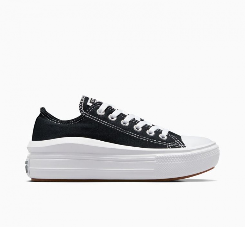 Tenis Plataforma Converse Chuck Taylor All Star Move Mujer Negras | COLOMBIA X9432I