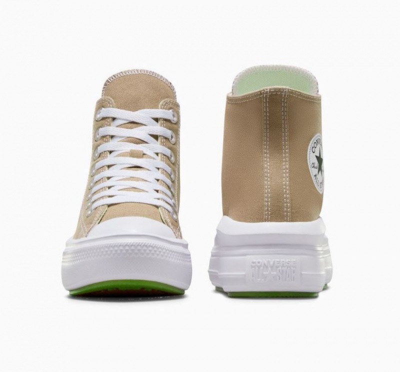 Tenis Plataforma Converse Chuck Taylor All Star Move Seasonal Color Mujer Marrones Claro | COLOMBIA D9135A