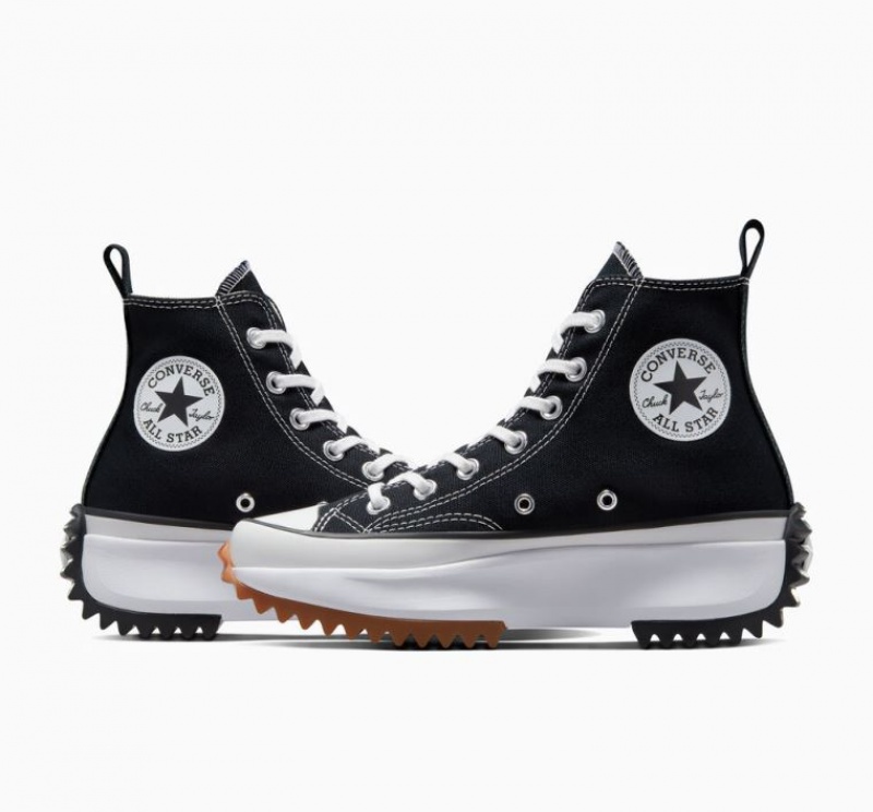 Tenis Plataforma Converse Run Star Hike Hombre Negras | COLOMBIA R5706X