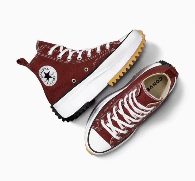 Tenis Plataforma Converse Run Star Hike Mujer Burdeos | COLOMBIA D4608Q