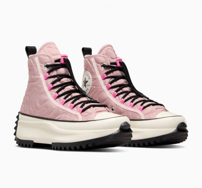 Tenis Plataforma Converse Run Star Hike Quilted Mujer Rosas | COLOMBIA P4193A