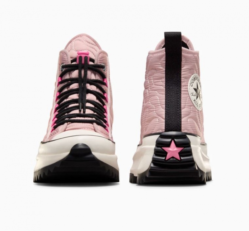 Tenis Plataforma Converse Run Star Hike Quilted Mujer Rosas | COLOMBIA P4193A