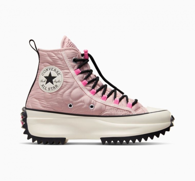 Tenis Plataforma Converse Run Star Hike Quilted Mujer Rosas | COLOMBIA P4193A