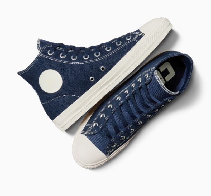 Tenis Skate Converse Chuck Taylor All Star Pro Hombre Azul Marino | COLOMBIA K3520O