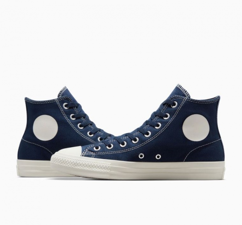 Tenis Skate Converse Chuck Taylor All Star Pro Hombre Azul Marino | COLOMBIA K3520O