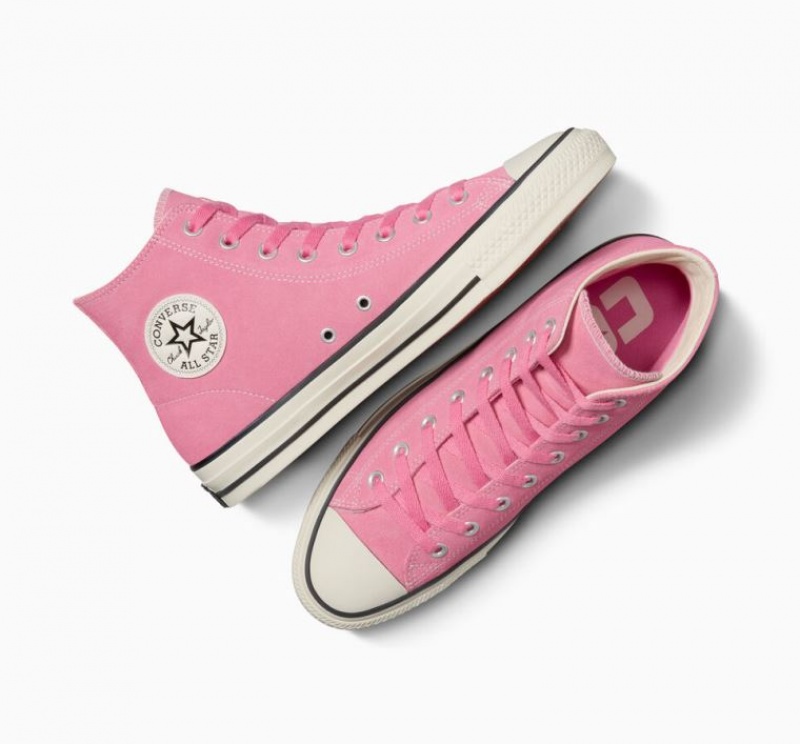 Tenis Skate Converse Chuck Taylor All Star Pro Suede Mujer Rosas | COLOMBIA B6097T