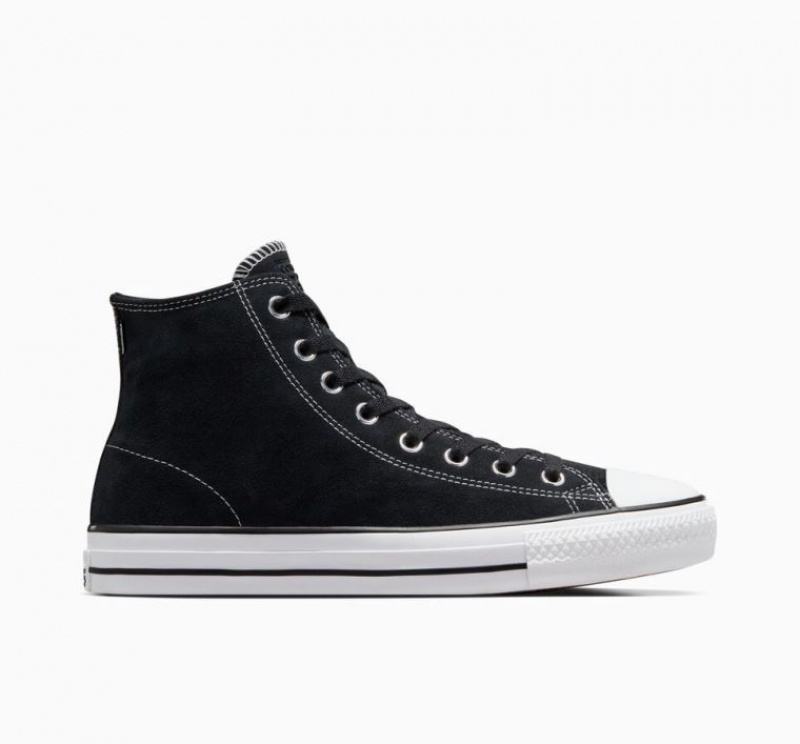 Tenis Skate Converse Cons Chuck Taylor All Star Pro Suede Hombre Negras | COLOMBIA A8164D