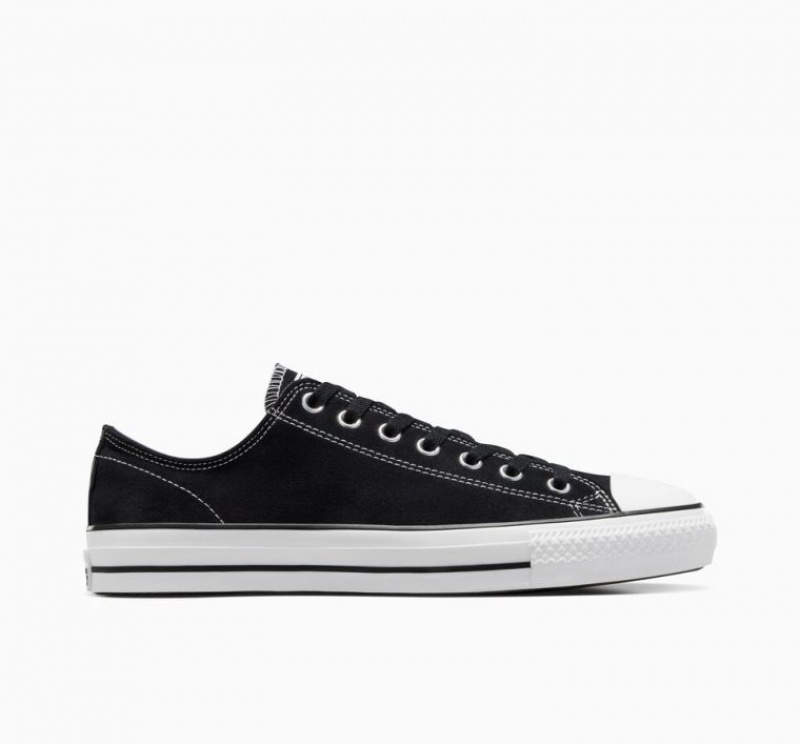 Tenis Skate Converse Cons Chuck Taylor All Star Pro Suede Hombre Negras | COLOMBIA D6895F