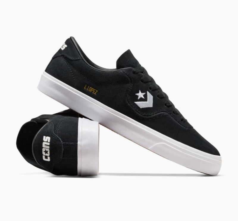 Tenis Skate Converse Cons Louie Lopez Pro Hombre Negras | COLOMBIA A4305R