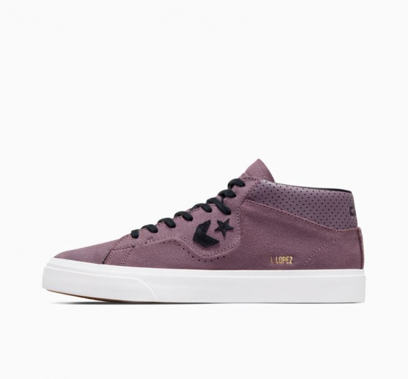 Tenis Skate Converse Cons Louie Lopez Pro Suede Hombre Moradas | COLOMBIA M5964D