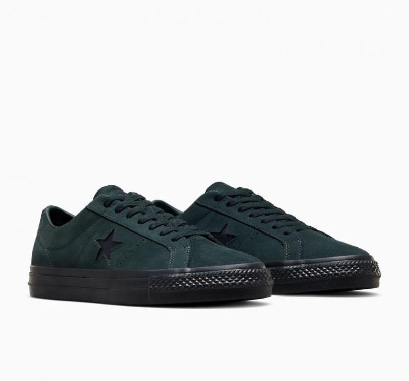 Tenis Skate Converse One Star Pro Hombre Verde Oscuro | COLOMBIA Q3496K